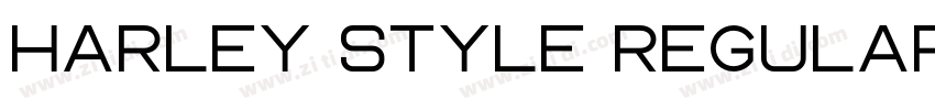 Harley Style Regular字体转换
